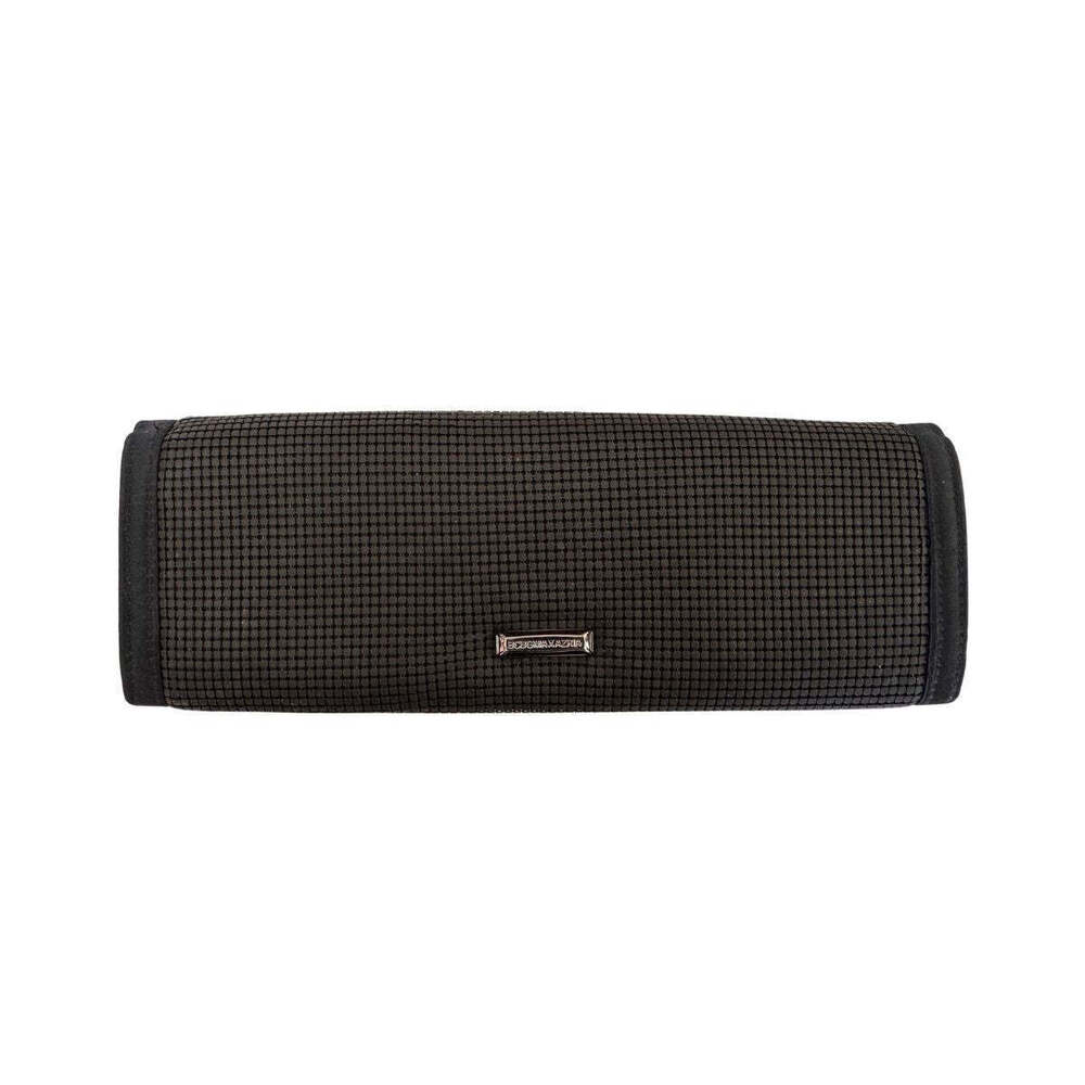 BCBGMAXAZRIA - Black Metal Mesh Envelope Clutch